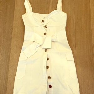 DVF Sosie Safari Style Dress with Belt Tie